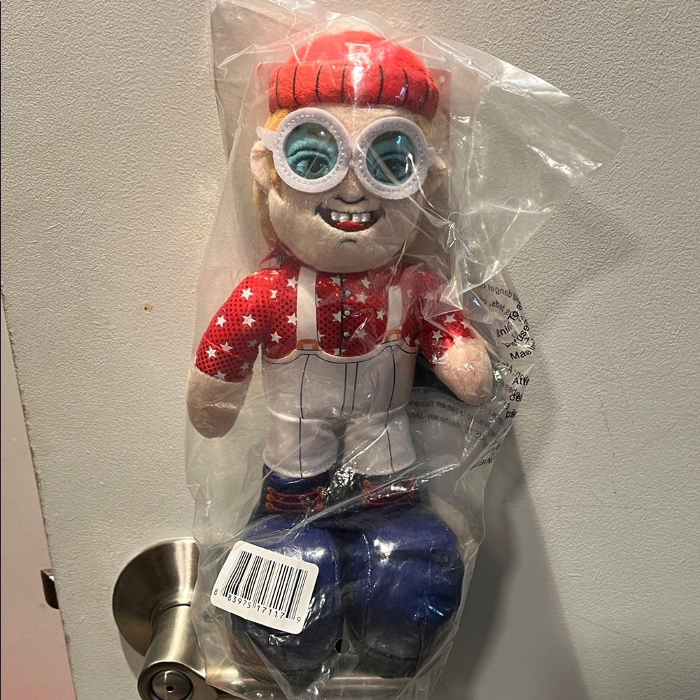 Elton John Pinball Wizard 7 1/2-Inch Phunny Plush